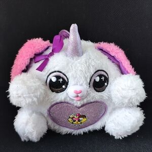 3/$20💗 Zuru Rainbocorns Puppycorn Scent White and Pink Plush Unicorn Toy